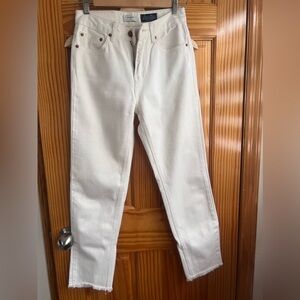 Elborn off-white straight denim